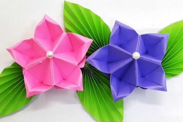 How to make Origami Flowers