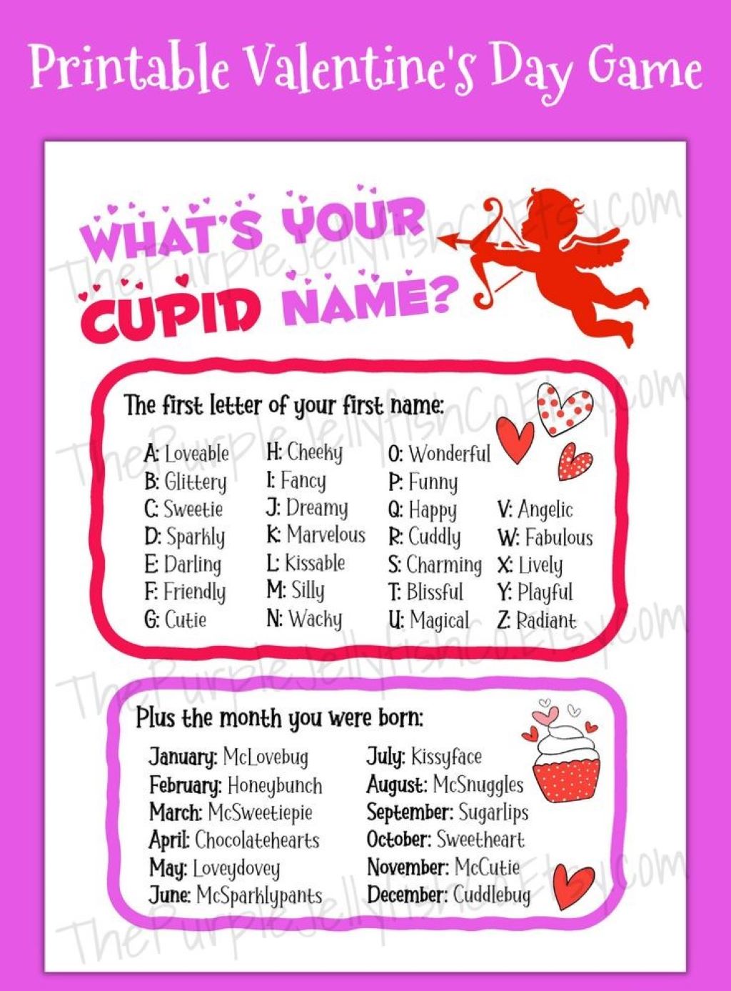 Tips for Using Funny Valentine's Day Names