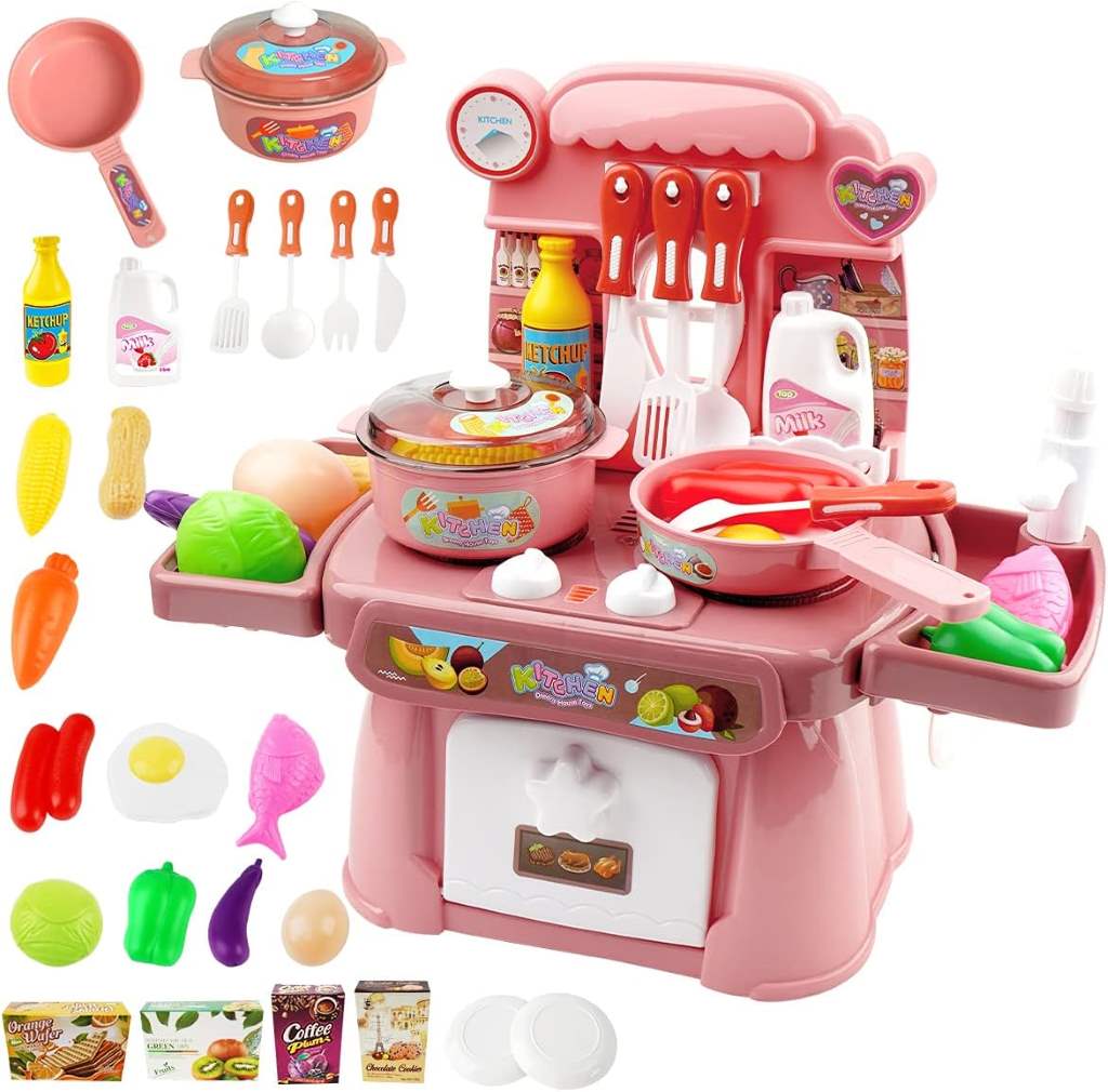 Assembling the Kitchen Set