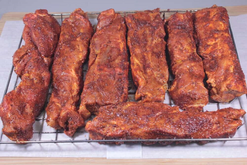 What temperature are country style ribs done