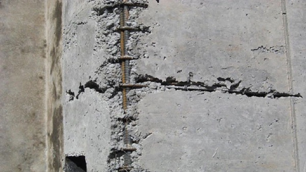 What are the four most common causes of concrete structure deterioration
