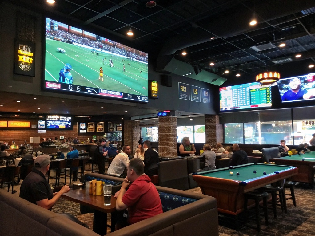 What is the point of a sports bar