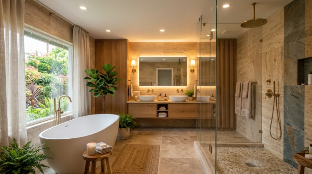 Personalized bathroom remodeling services for a modern home